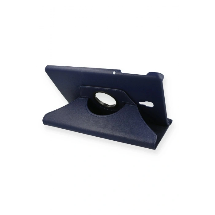 Samsung Galaxy T590 Tab A 10.5 Kılıf 360 Tablet Deri Kılıf - Lacivert