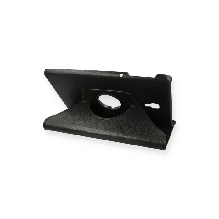 Samsung Galaxy T590 Tab A 10.5 Kılıf 360 Tablet Deri Kılıf - Siyah