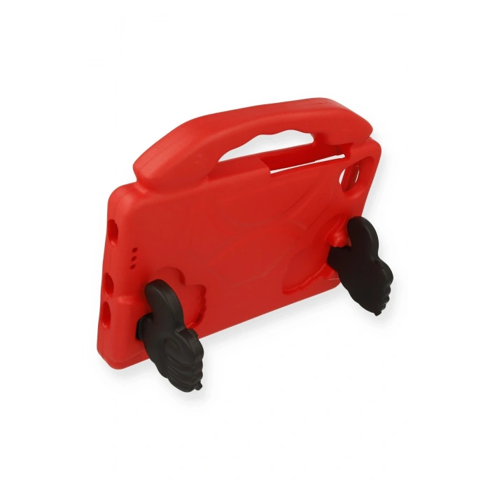 Samsung Galaxy T870 Tab S7 11 Kılıf Like Stantlı Tablet Silikon - Kırmızı