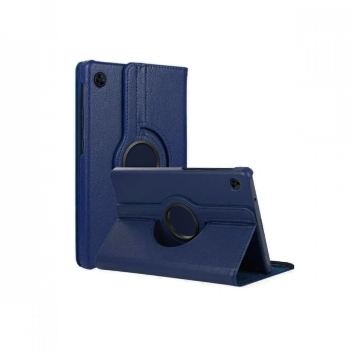 Samsung Galaxy Tab A11 360 Tablet Deri Kılıf - Lacivert