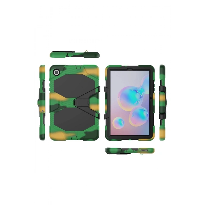 Samsung Galaxy Tab A7 10.4 Kılıf Griffin Tablet Kapak - Kamuflaj