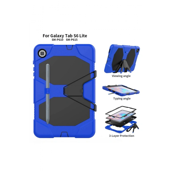 Samsung Galaxy Tab A7 10.4 Kılıf Griffin Tablet Kapak - Mavi