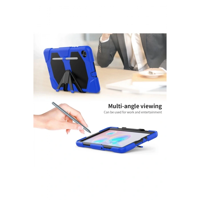 Samsung Galaxy Tab A7 10.4 Kılıf Griffin Tablet Kapak - Mavi