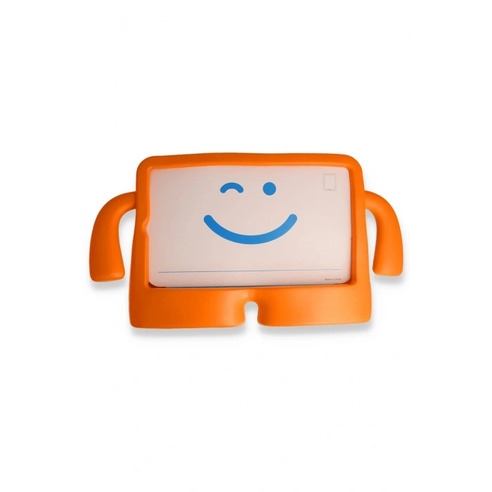 Samsung Galaxy Tab A7 10.4 Kılıf Karakter Tablet Silikon - Turuncu