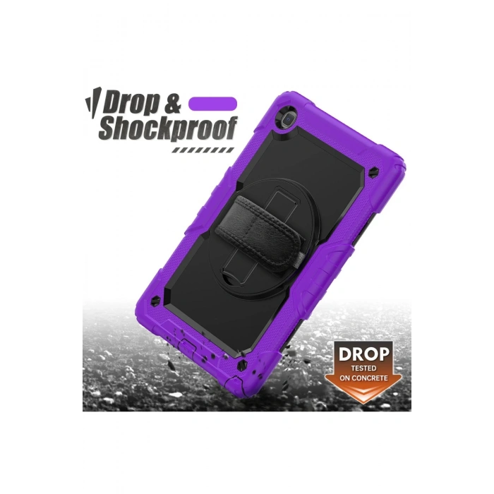 Samsung Galaxy Tab A7 10.4 Kılıf Pars Tablet Kapak - Mor