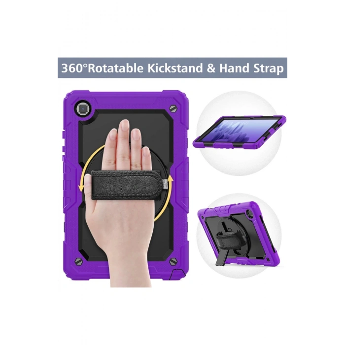 Samsung Galaxy Tab A7 10.4 Kılıf Pars Tablet Kapak - Mor