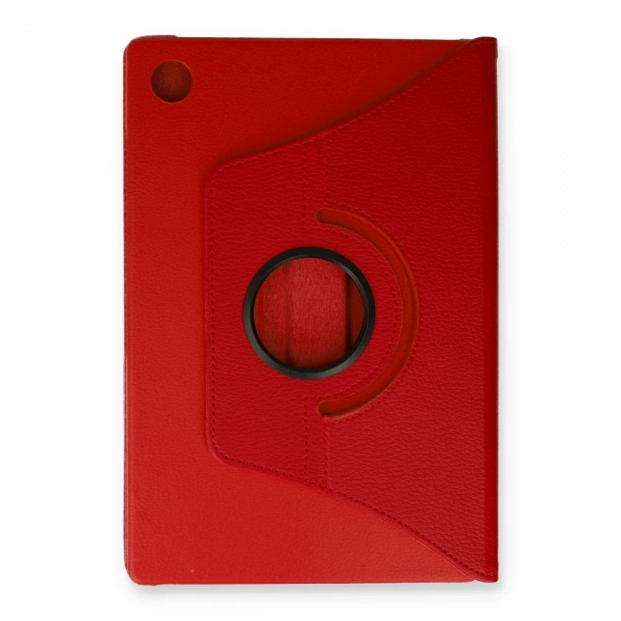 Samsung Galaxy Tab A9 Plus Kılıf 360 Tablet Deri Kılıf - Kırmızı