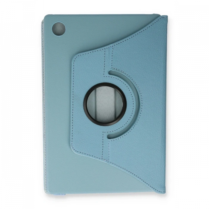Samsung Galaxy Tab A9 Plus Kılıf 360 Tablet Deri Kılıf - Turkuaz