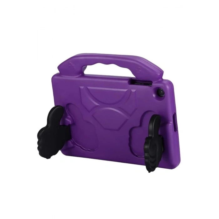 Samsung Galaxy Tab A9 Plus Kılıf Like Stantlı Tablet Silikon - Mor