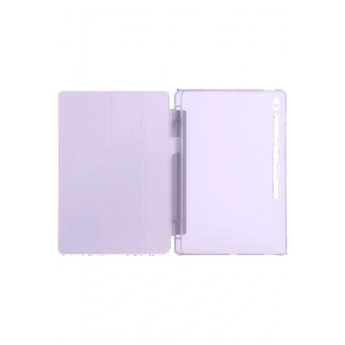 Samsung Galaxy Tab S10 FE Plus 13.1 Kalemlikli Hugo Tablet Kılıfı - Lila
