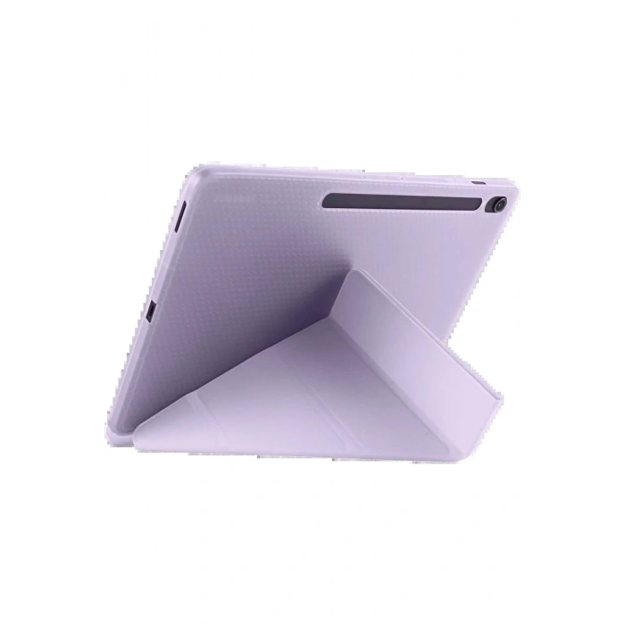 Samsung Galaxy Tab S10 FE Plus 13.1 Kalemlikli Hugo Tablet Kılıfı - Lila