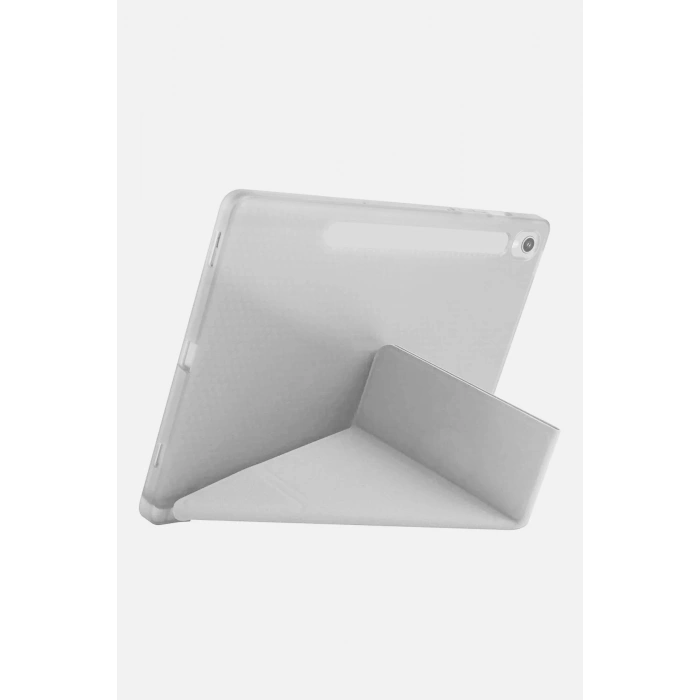 Samsung Galaxy Tab S10 FE Plus 13.1 Kalemlikli Mars Tablet Kılıfı - Gri