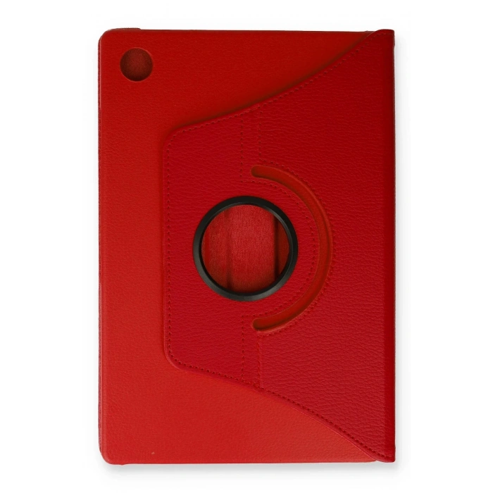 Samsung Galaxy X200 Tab A8 10.5 Kılıf 360 Tablet Deri Kılıf - Kırmızı