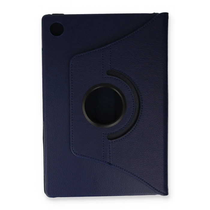 Samsung Galaxy X200 Tab A8 10.5 Kılıf 360 Tablet Deri Kılıf - Lacivert