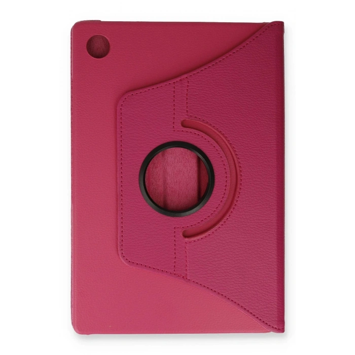 Samsung Galaxy X200 Tab A8 10.5 Kılıf 360 Tablet Deri Kılıf - Pembe