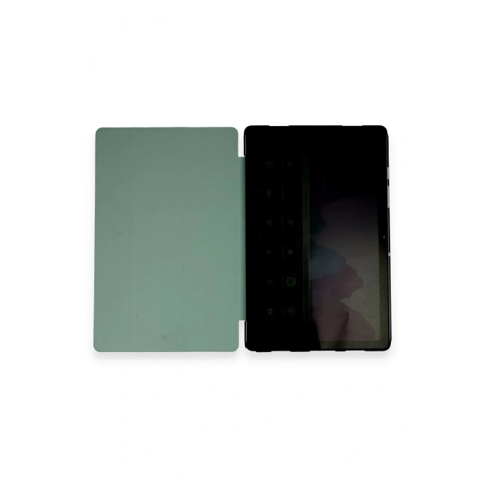 Samsung Galaxy X200 Tab A8 10.5 Kılıf Tablet Smart Kılıf - Koyu Yeşil