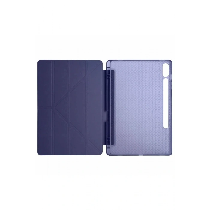Samsung Galaxy X510 Tab S9 FE 11 Kılıf Kalemlikli Mars Tablet Kılıfı - Lacivert