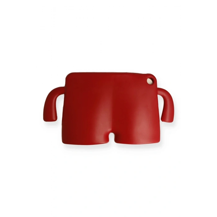 Samsung Galaxy X610 Tab S9 FE Plus 12.4 Karakter Tablet Silikon - Kırmızı