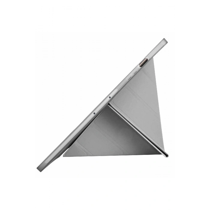 Samsung Galaxy X610 Tab S9 FE Plus 12.4 Kılıf Kalemlikli Mars Tablet Kılıfı - Koyu Gri