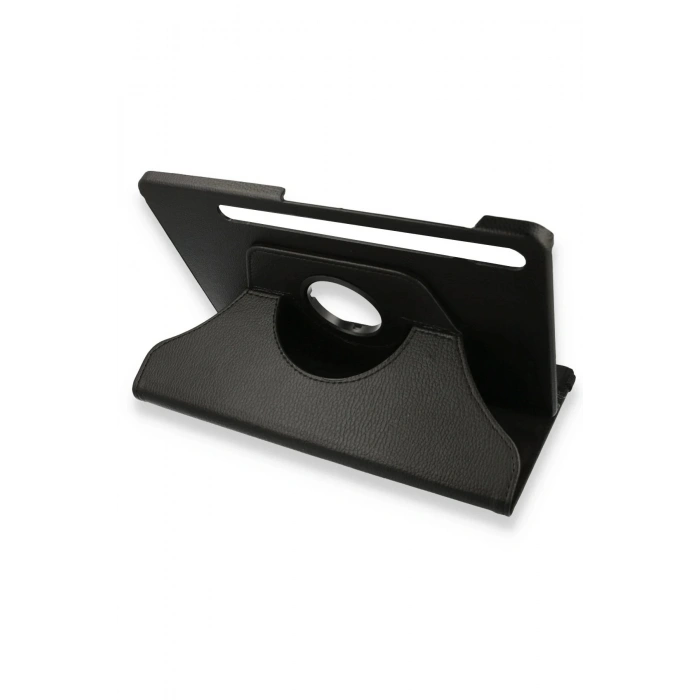 Samsung Galaxy X800 Tab S8 Plus 12.4 Kılıf 360 Tablet Deri Kılıf - Siyah