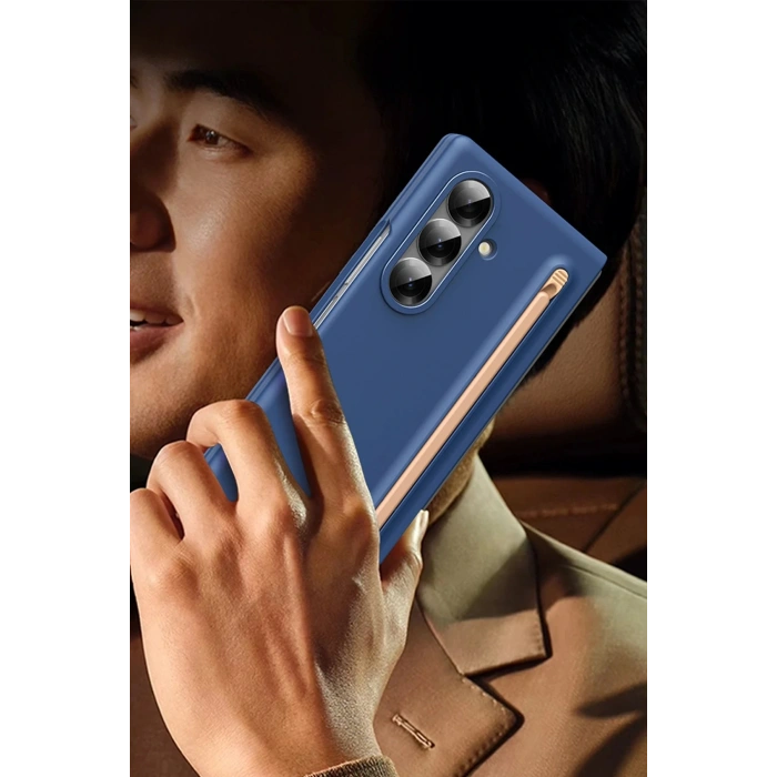 Samsung Galaxy Z Fold 6 Hole Fold Kapak - Lacivert