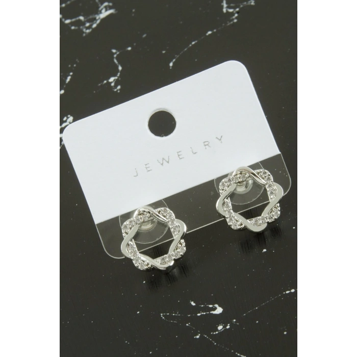 Sargılı Zirkon Taşlı Küpe