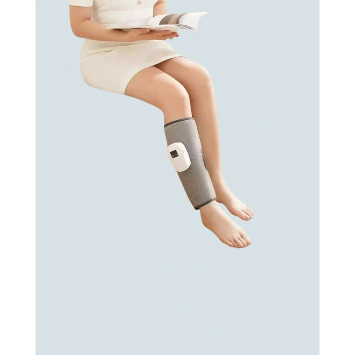 Şarjlı Isıtmalı Baldır Masaj Aleti – 3 Hava Basınçlı, Titreşimli Ve Akıllı Zamanlayıcılı