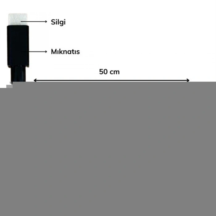 Şeffaf Kendiliğinden Yapışkanlı Kalemli Haftalık Planlayıcı 40cm-50cm (4887)