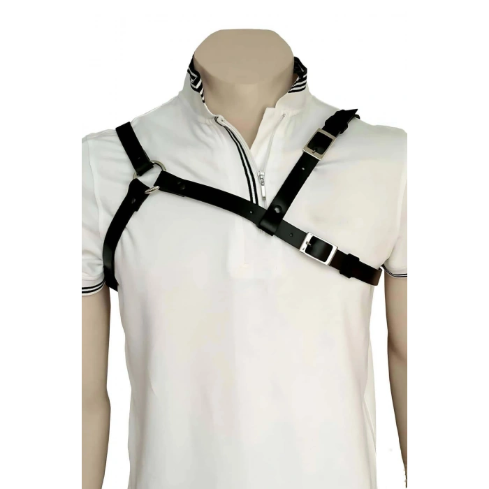 Seksi Erkek Göğüs Harness - Brfm99