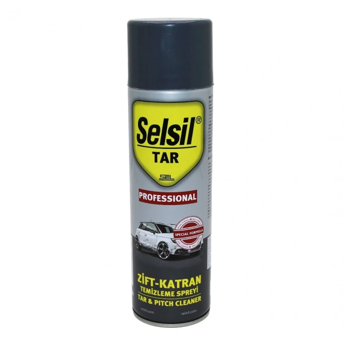 SELSİL TAR ZİFT - KATRAN TEMİZLEME SPREY 500ML KİR - YAĞ (4887)