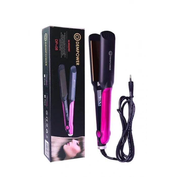 Seramik Kaplı Pembe Detay Saç Düzleştirici (4887)
