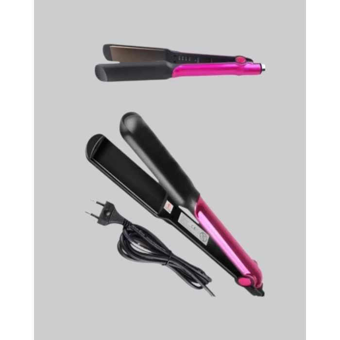 Seramik Plakalı Saç Düzleştirici – Plaka Kilitli Ve Elektriklenme Önleyici