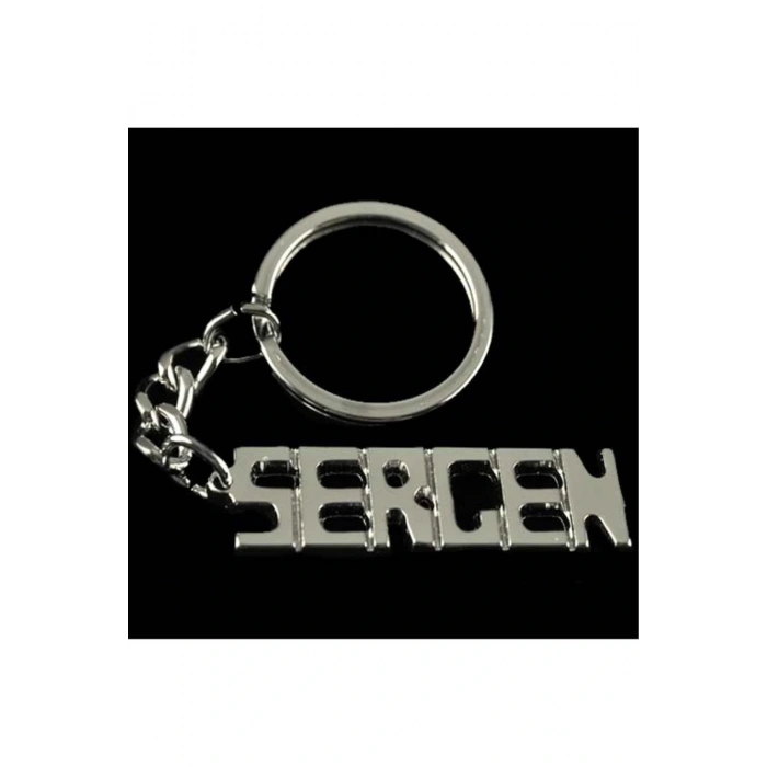 Sergen İsimli Anahtarlık