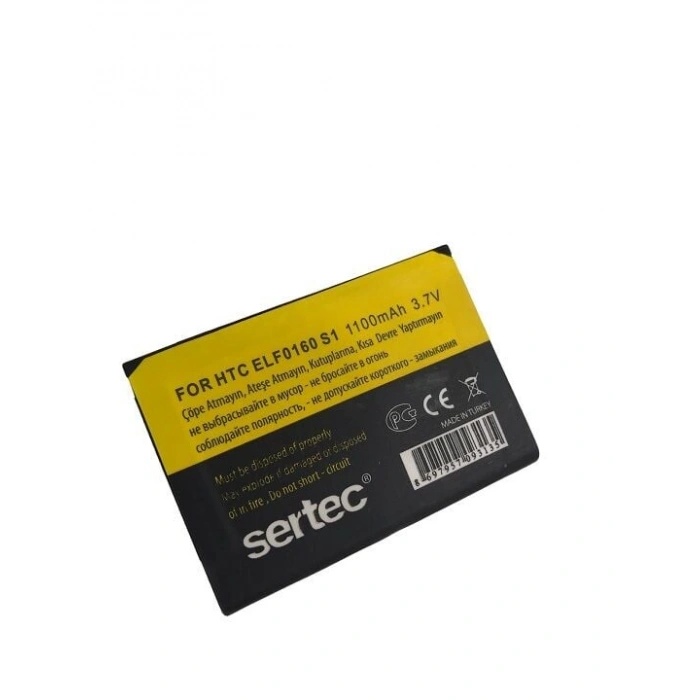 SERTEC - HTC   S1 Touch Elf 100 / ELF0160 Uyumlu Batarya