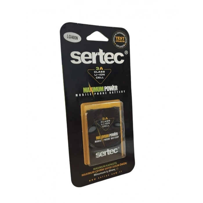 SERTEC - LG-GW820 / LGIP400N Uyumlu Batarya