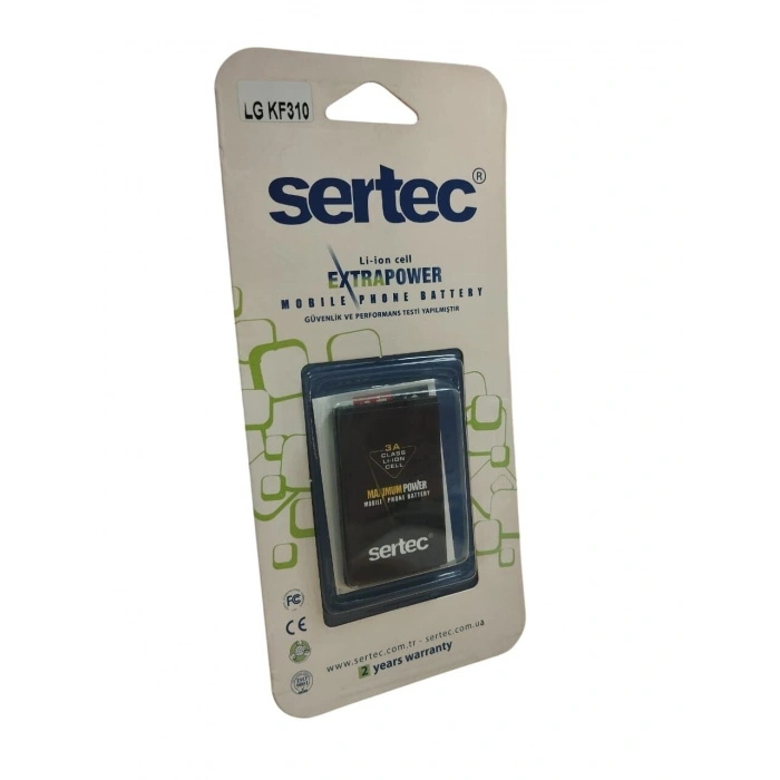 SERTEC - LG KF310 Uyumlu Batarya
