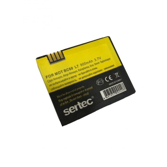 SERTEC - Motorola BC60  Uyumlu Batarya