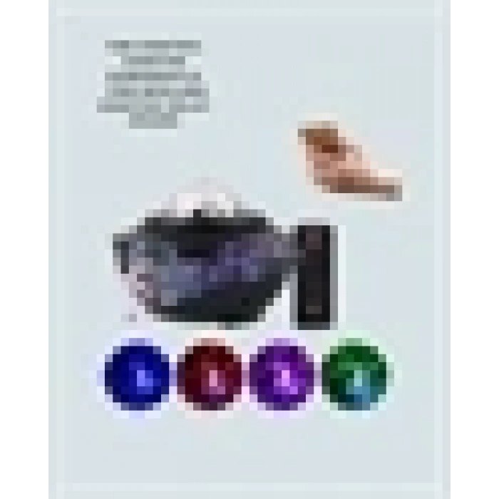 Sesle Aktive Olabilen Uzaktan Kumandalı Ayarlanabilir Galaxy Gece Lambası