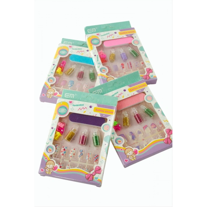 Set Çocuk Takma Tırnak