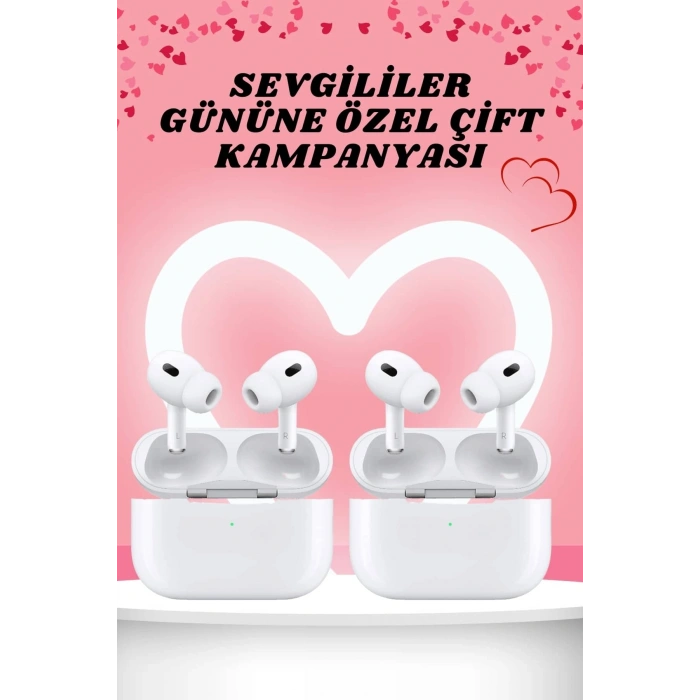 Sevgiliye Hediye Çift Kulaklığı Yeni Nesil Pro Kulaklık Sevgililer Gününe Özel Kampanya