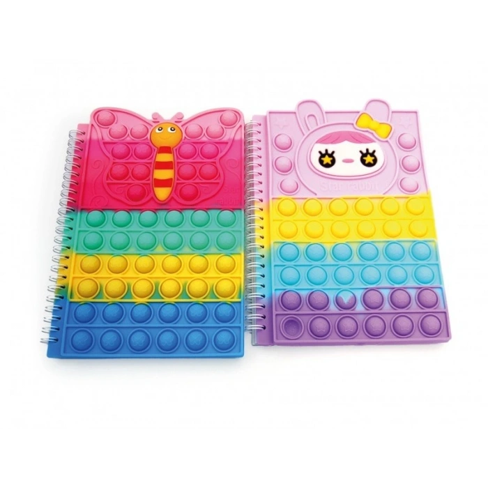 Sevimli Tasarımlı Pop-It Defter
