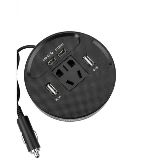 Şık Tasarımlı Araç İçi Power Converter Dayanıklı Ve Güçlü