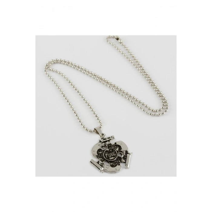 Silah Figürlü Erkek Kolye