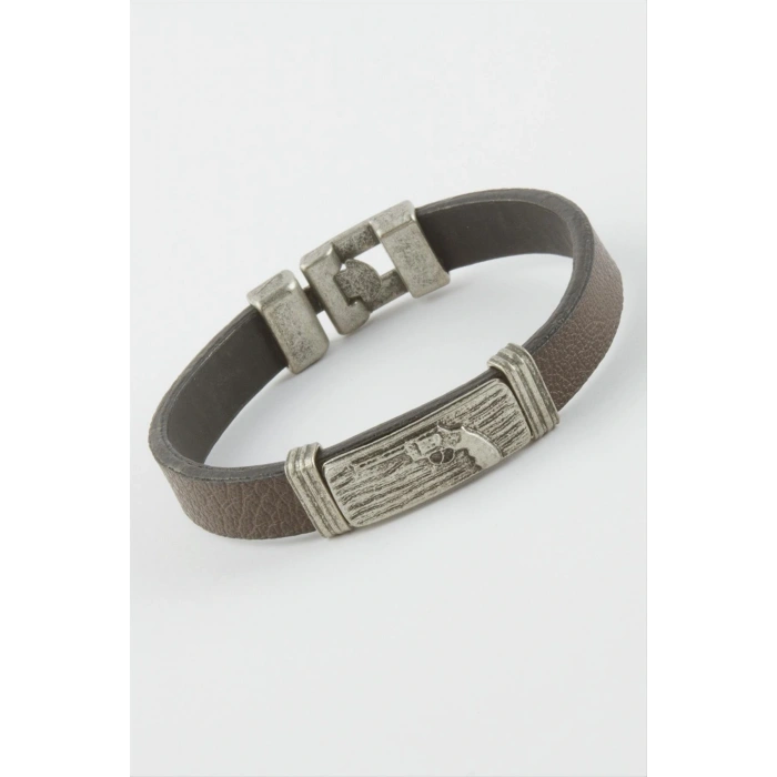 Silah Suni Deri Bileklik