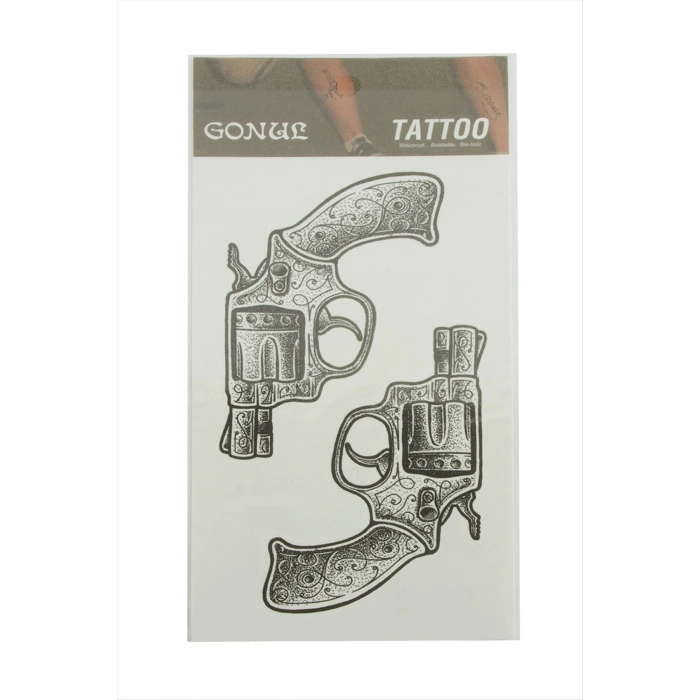 Silah Tattoo Dövme Sticker