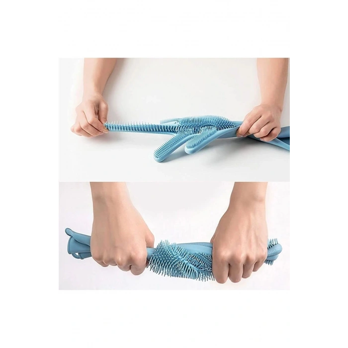 Silikon Bulaşık Yıkama Eldiveni Silikonlu Mutfak Eldiveni Temizlik Mutfak Eldiven