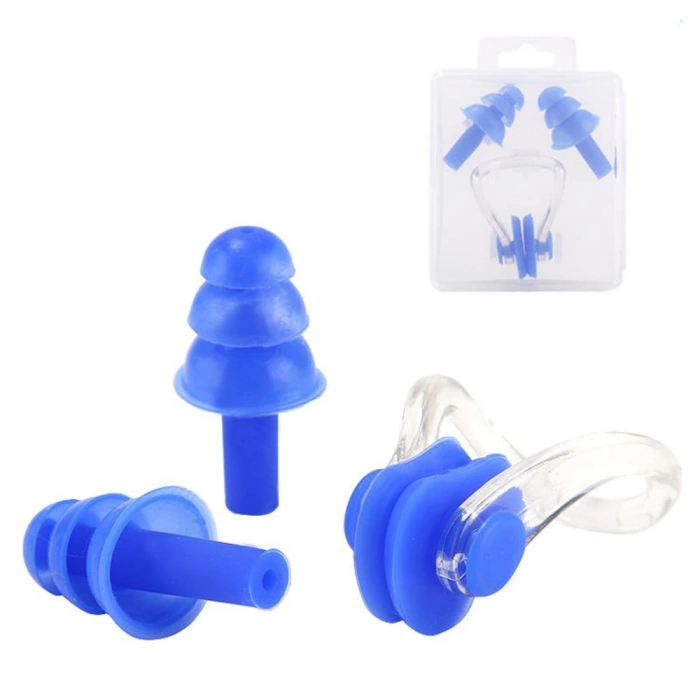 Silikon Burun Ve Kulak Tıkayıcı Yüzücü Set