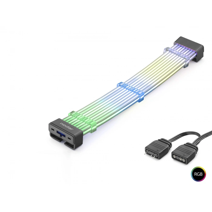 Silikon Işıklı Bükülebilir Argb Light Board 28 Pin - Siyah ND2803