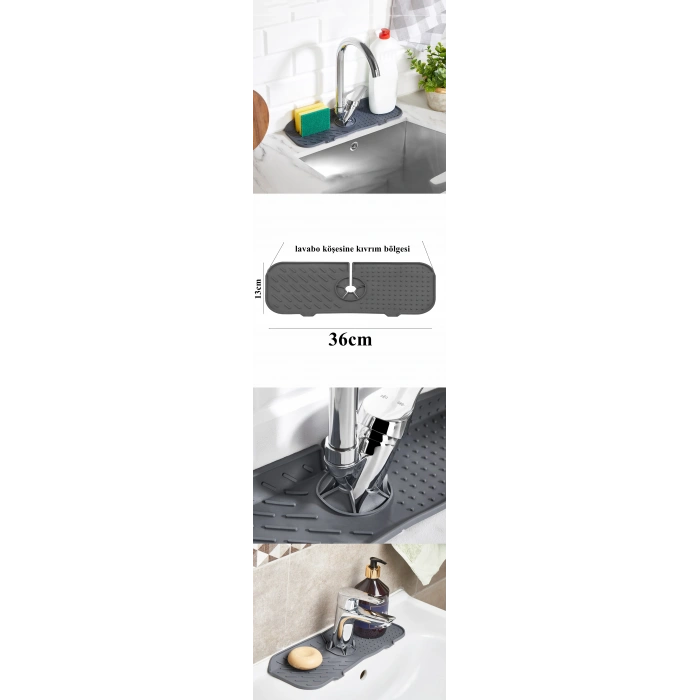 Silikon Lavabo Batarya Matı