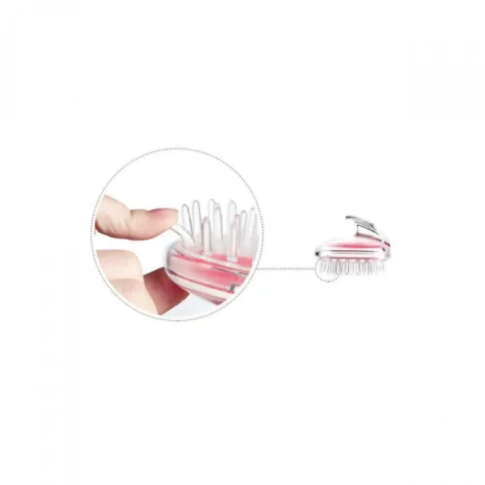 Silikon Yumuşak Duş Saç Fırçası